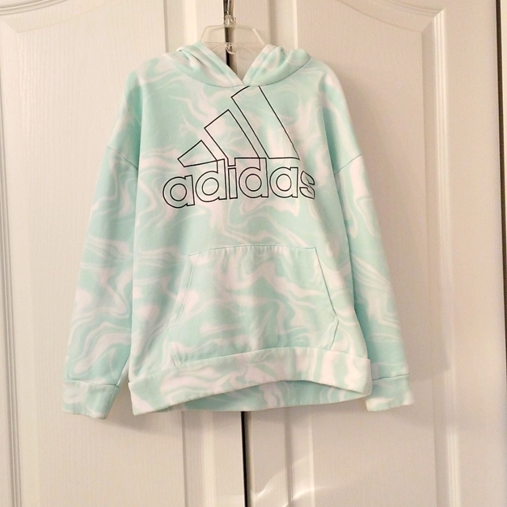 ⚜️ 💚 Girls Adidas Hooded Sweatshirt